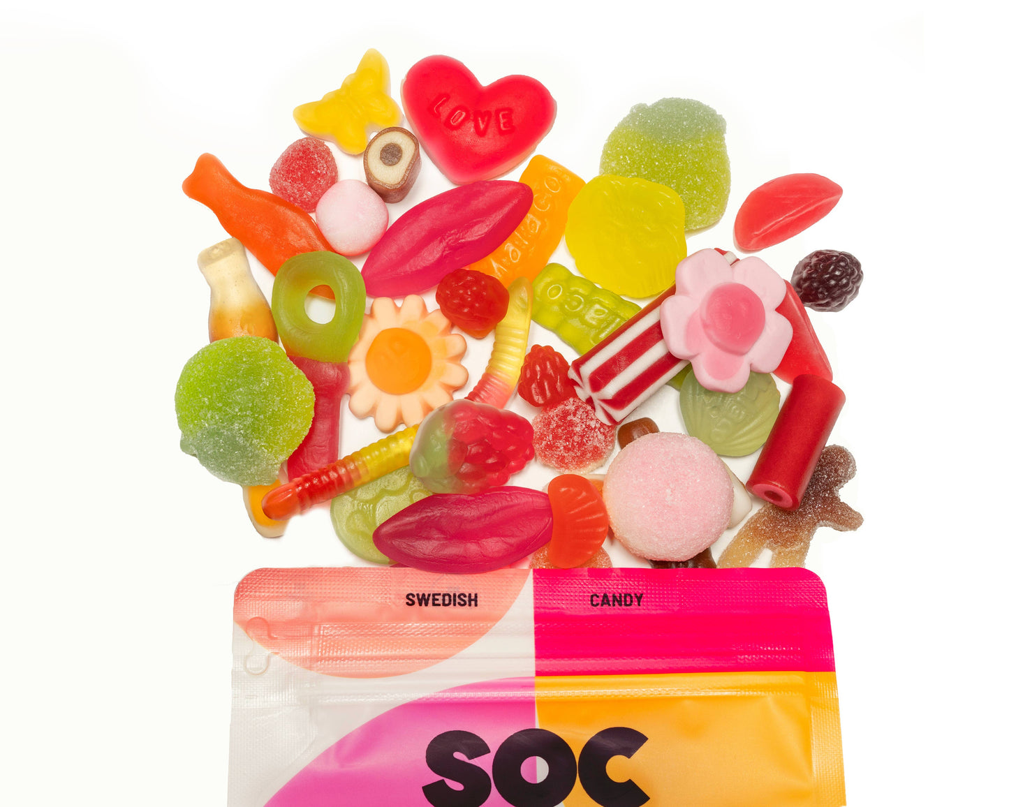 Sweet Mix Swedish Candy Pouch