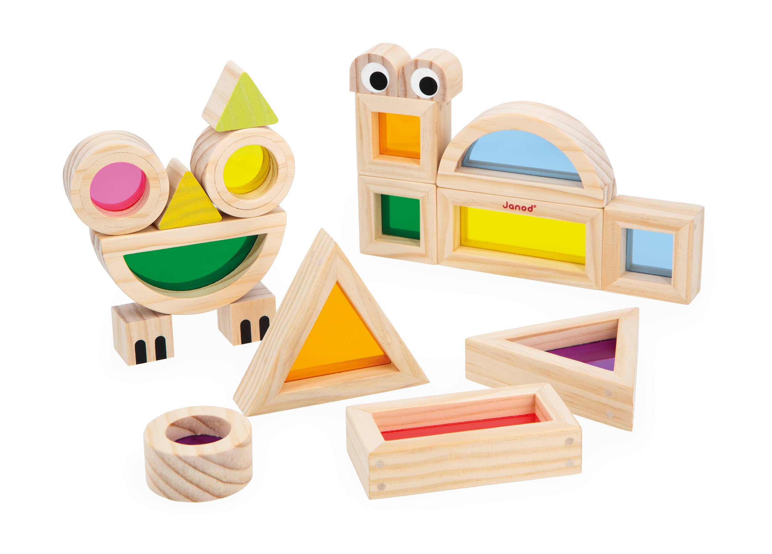 Sensory Translucent Stacking Blocks – Birdie's
