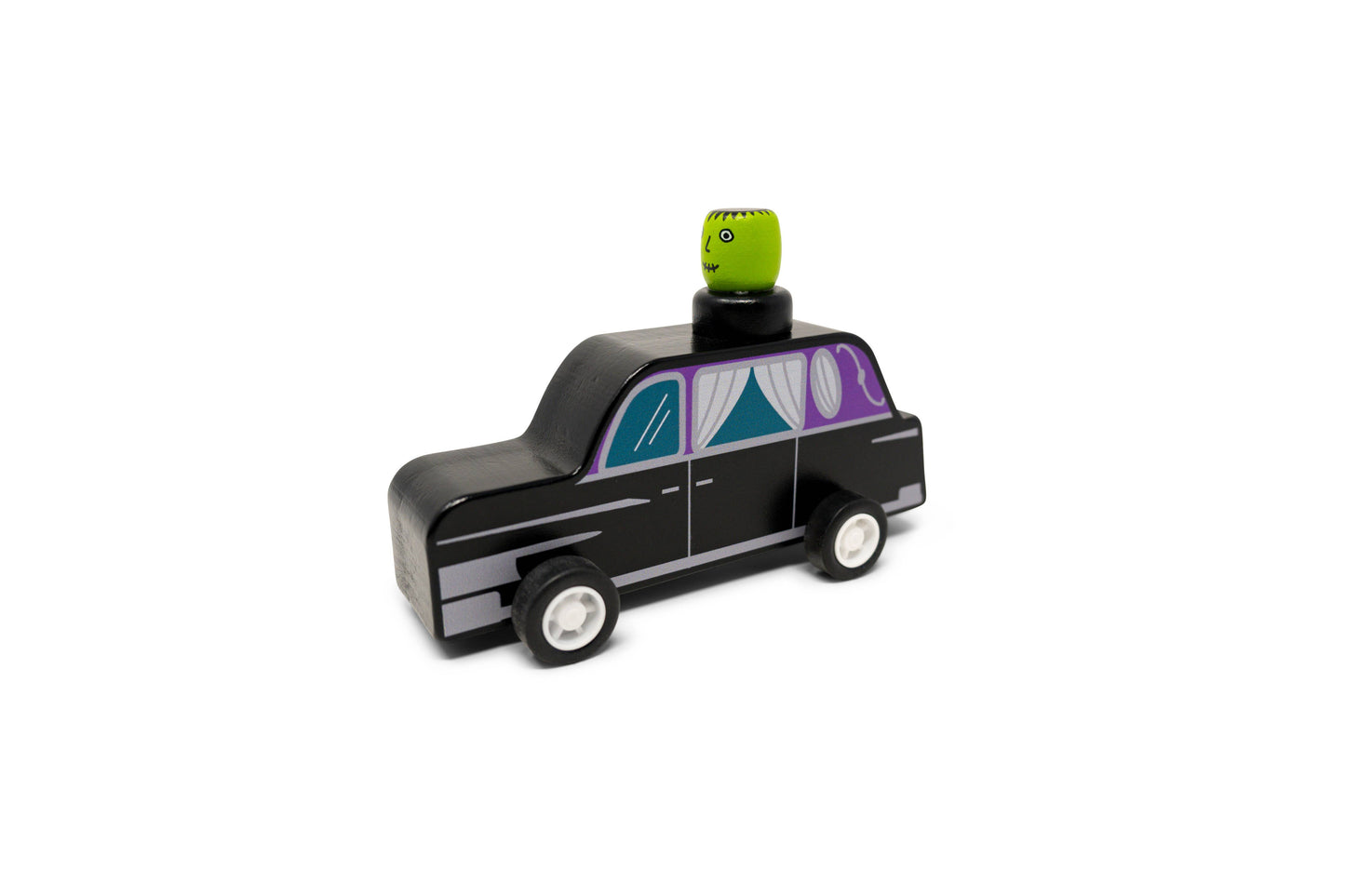 Pull Back Hearse Car with Spooky Guys