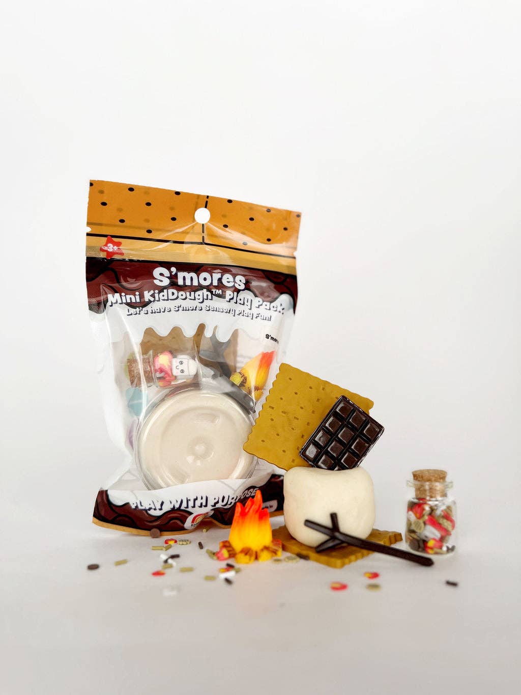 S'mores Mini Play Dough Pack