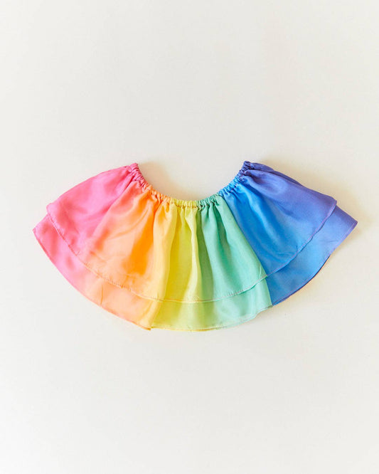 100% Silk Rainbow Tutu Costume