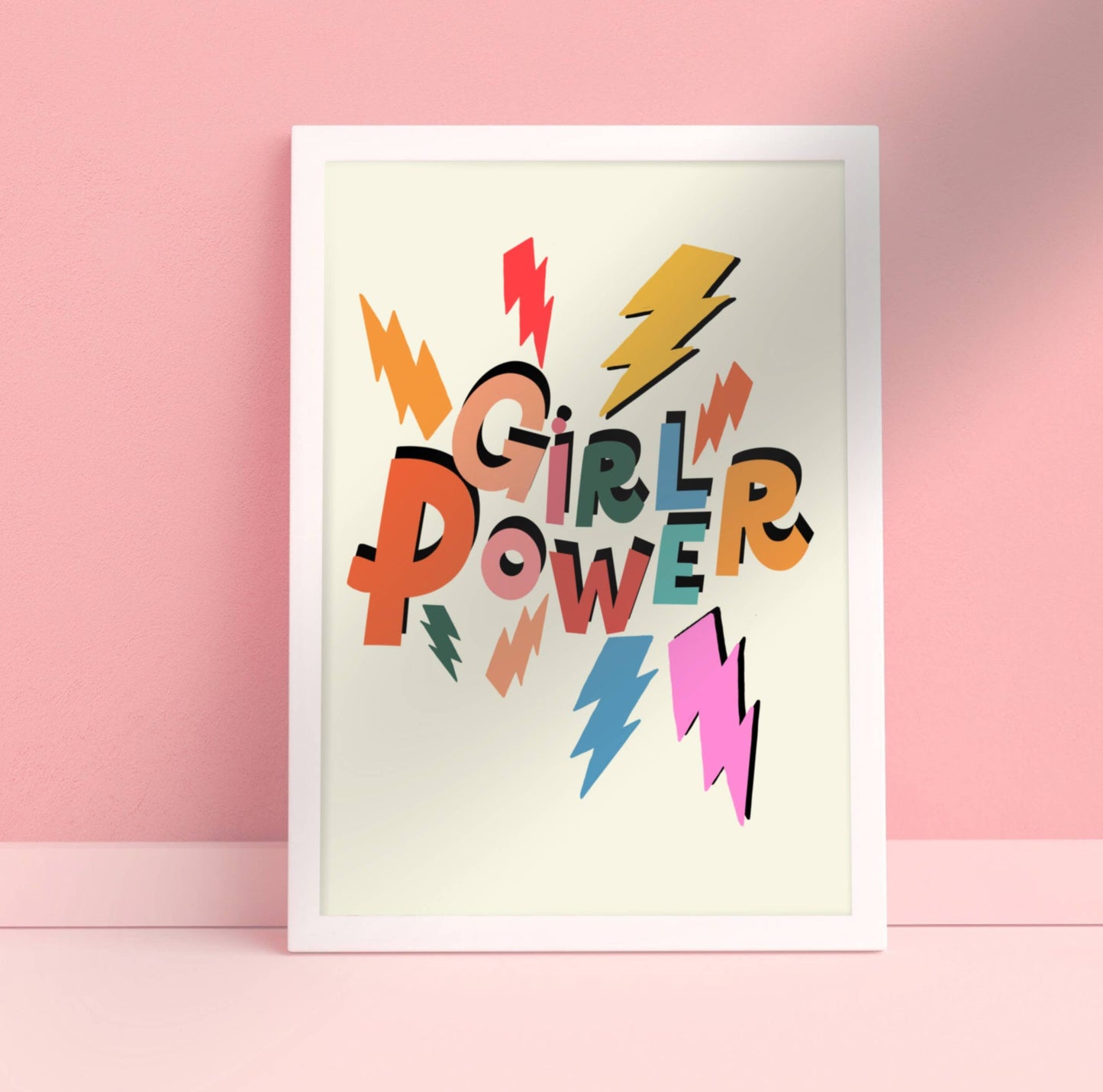 Girl Power Art Print