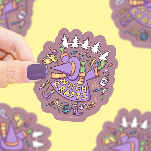 Witch Crafts Vinyl Sticker