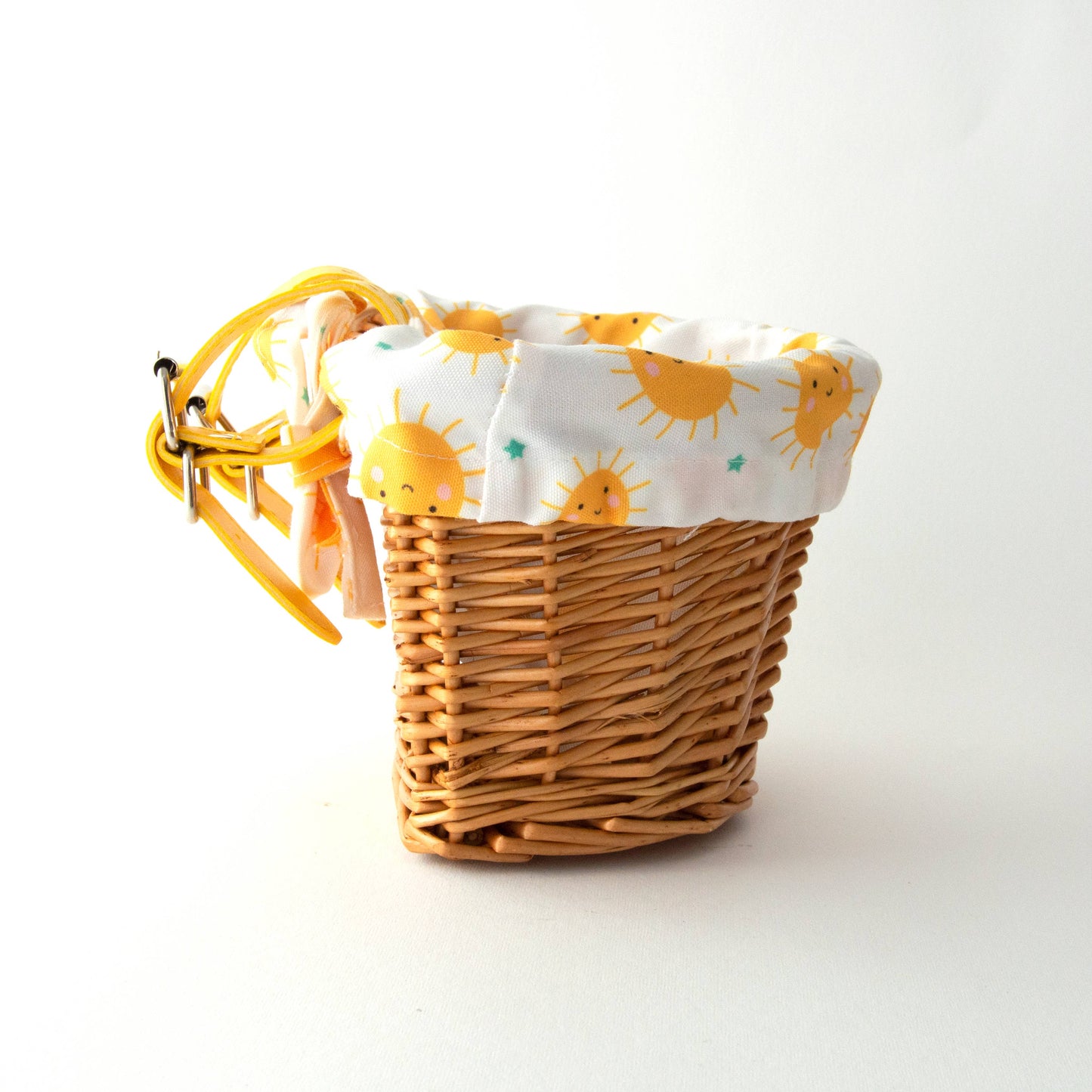 Kids Wicker Basket with Sunshine Liner