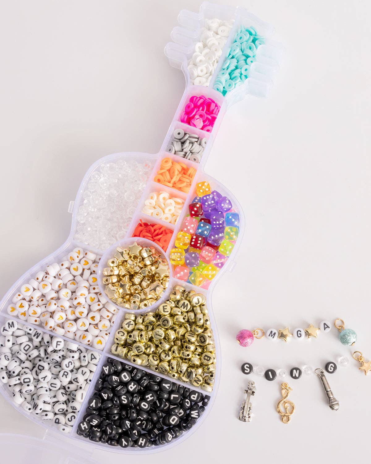 Guitar Shaped DIY Bead Kit