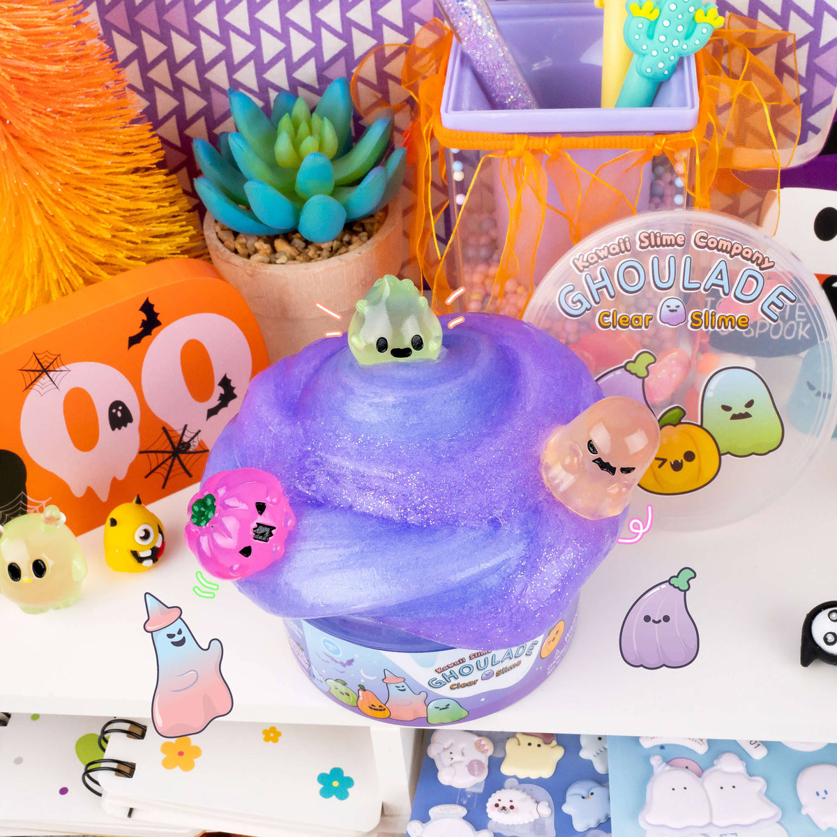Ghoulade Clear Signature Dome™ Slime