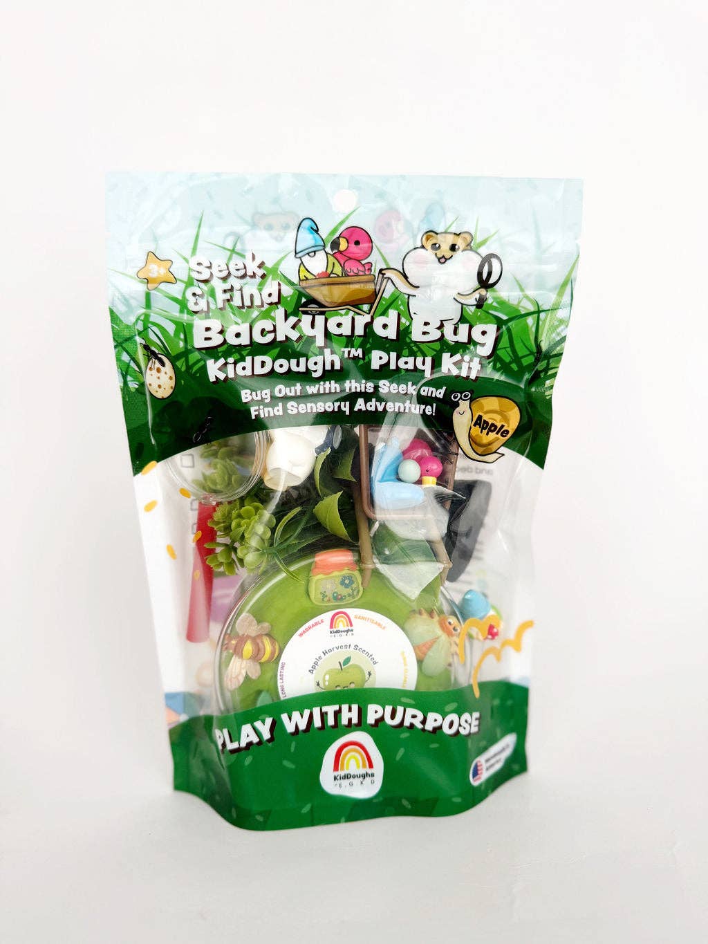 Backyard Bug Seek 'n Find KidDough Play Kit