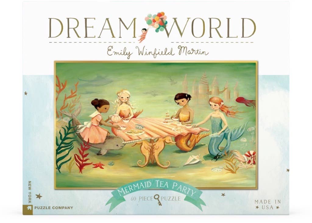 Dream World, Mermaid Tea Party, 60 Piece Puzzle