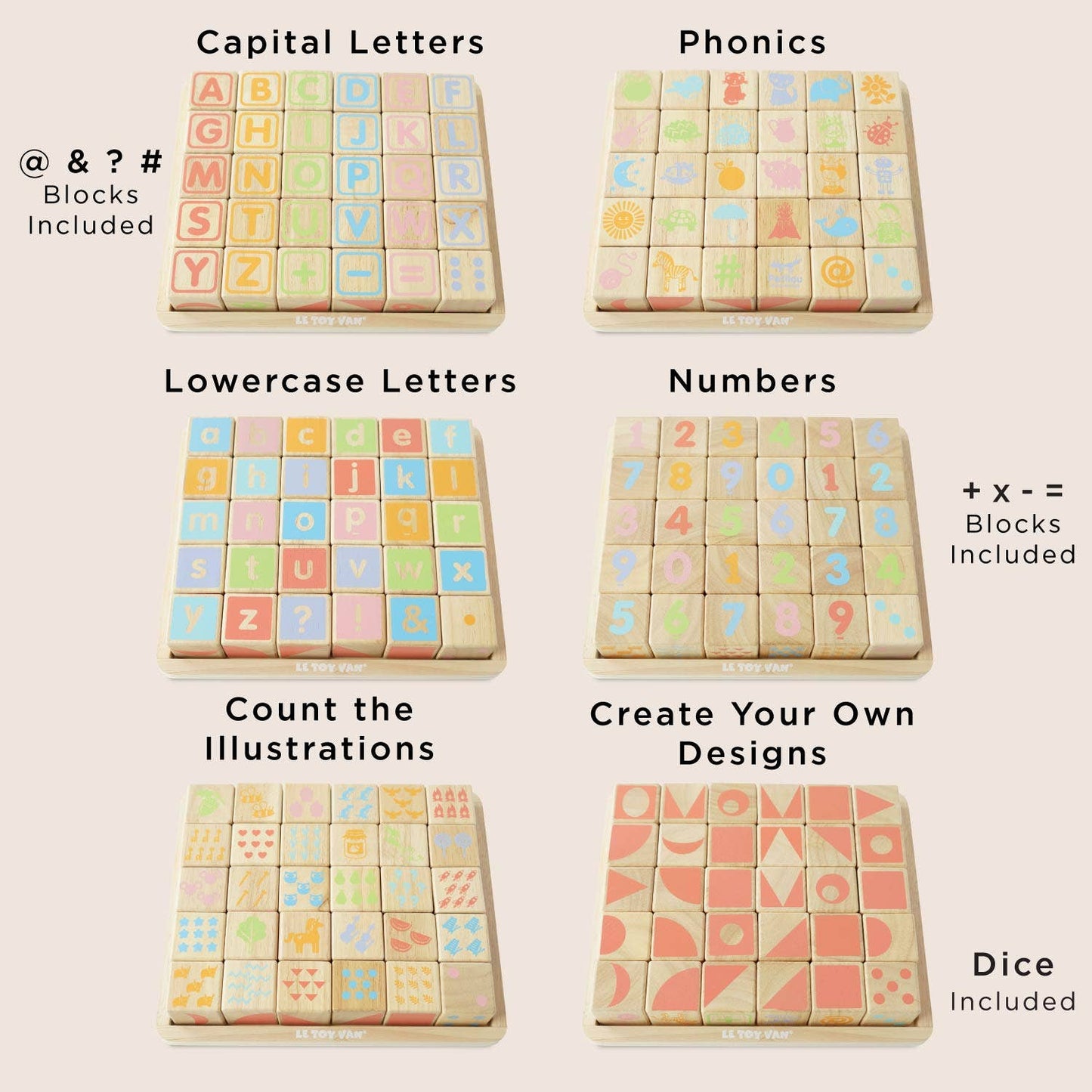 ABC Learning Blocks by Le Toy Van