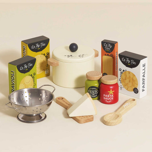 Organic Pasta Wooden Playset