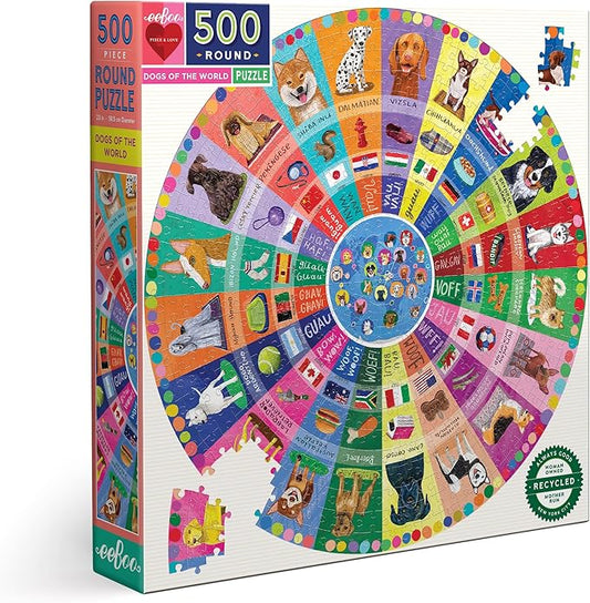 Dogs of the World 500 Rd Puzzle