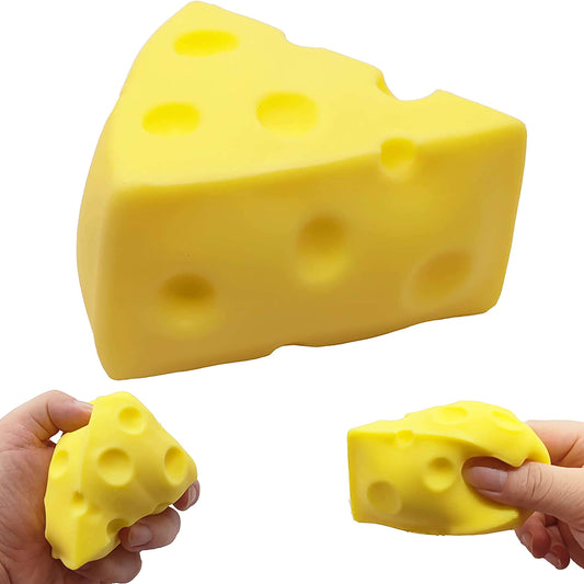 So Cheesy! Cheese Shaped Squishy Stress Toy by Kawaii Slime Company