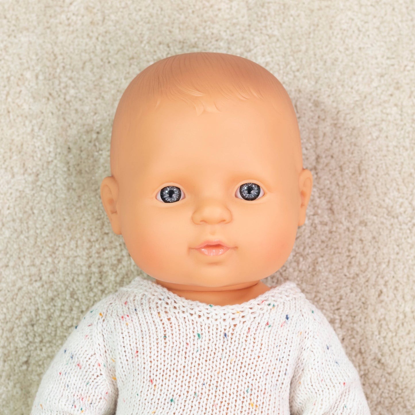 Miniland Baby Doll Light Skin Tone Boy 12 5/8''