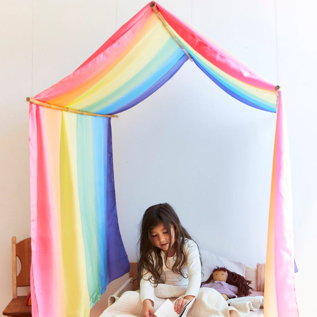 Double Rainbow Playsilk by Sarah's Silks