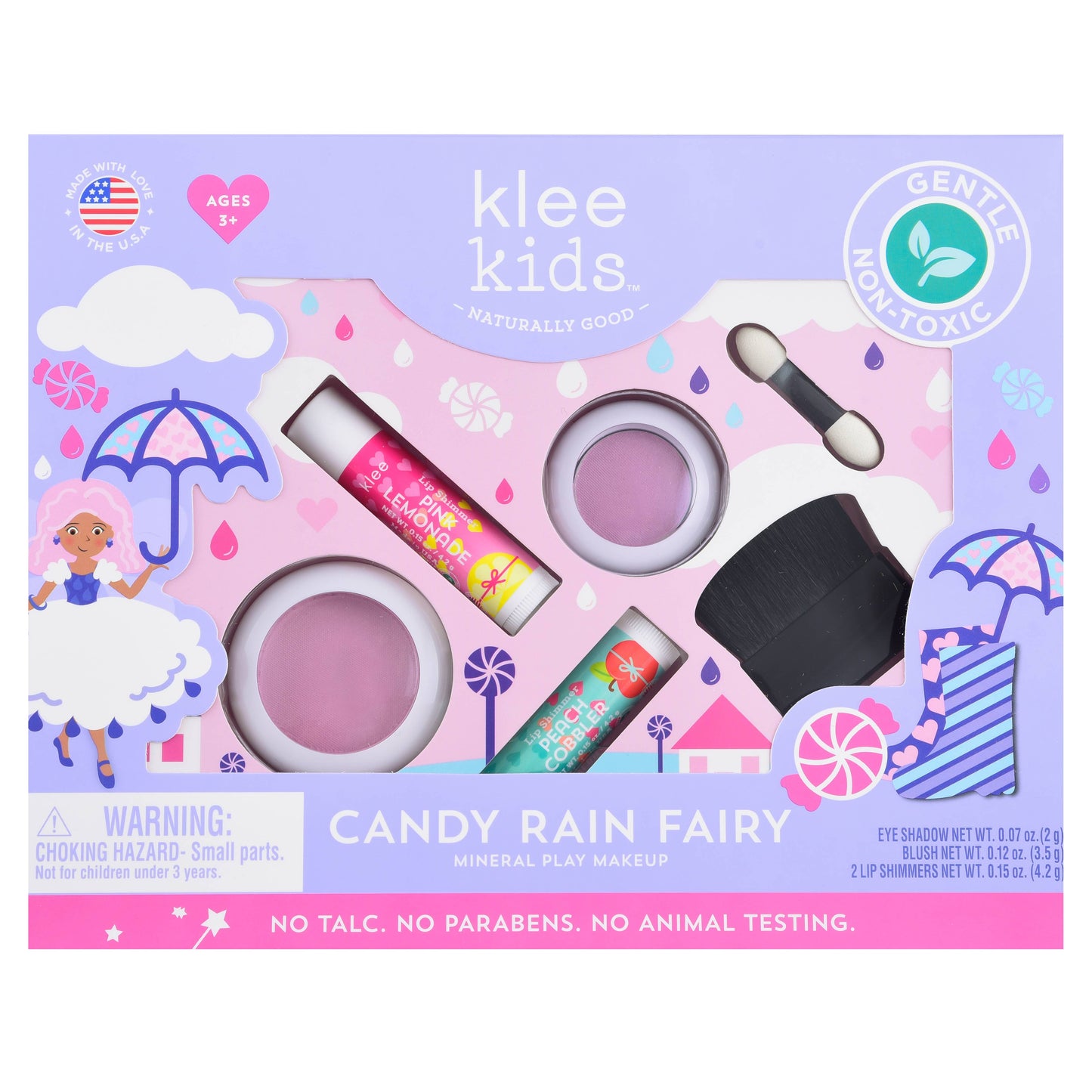 Crystal Palace Fairy - Klee Kids Play Makeup 4-PC Kit