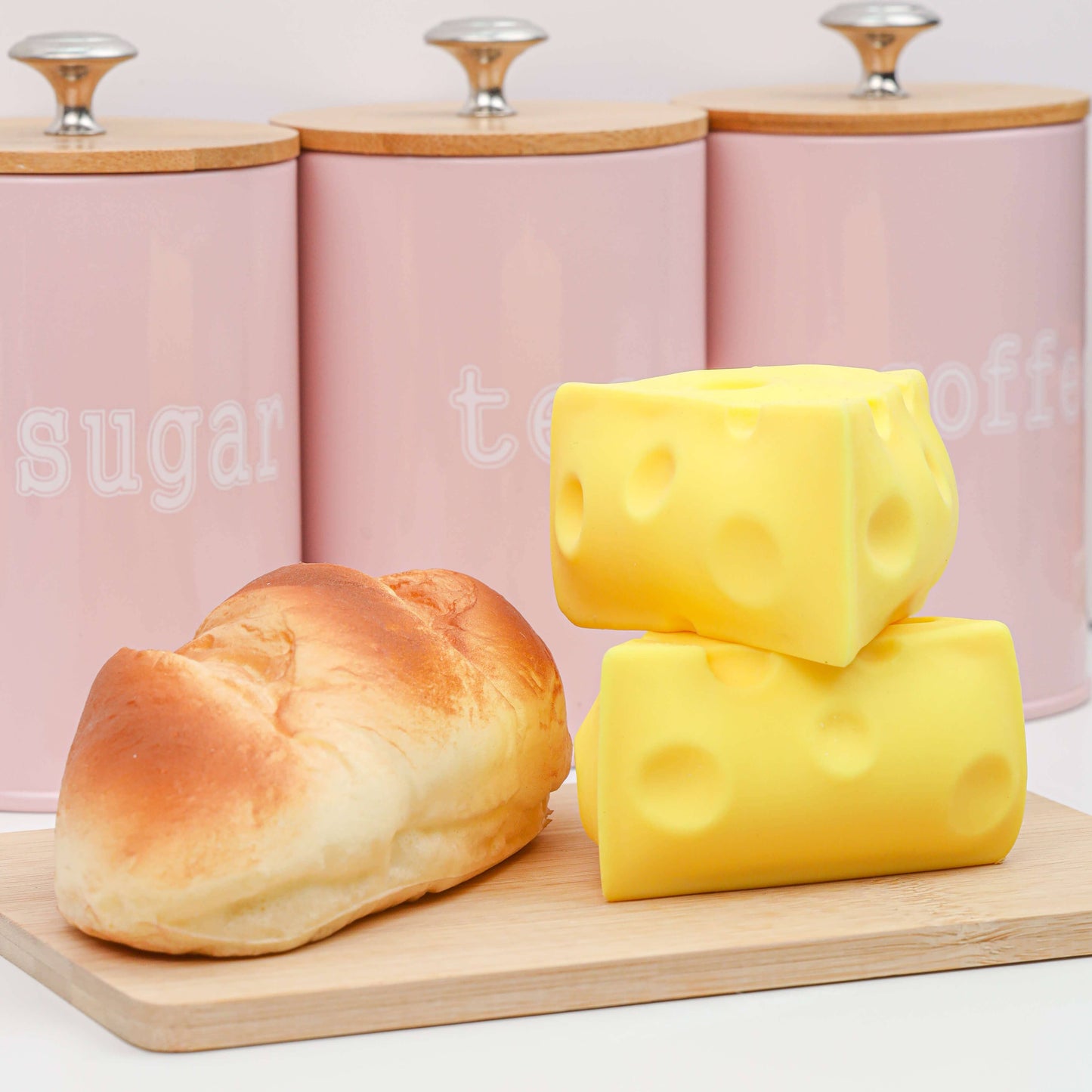 So Cheesy! Cheese Shaped Squishy Stress Toy by Kawaii Slime Company