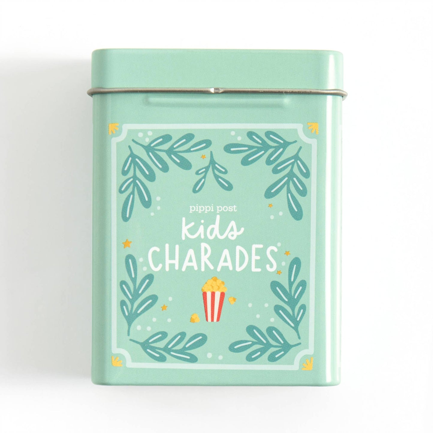 Kids Charades Game - Deck of Cards + Storage Tin