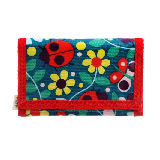 Children's Wallet in Ladybug Print by Rex London