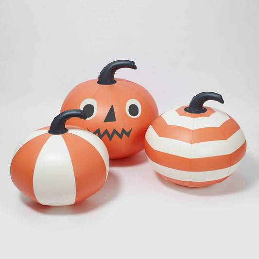 Light Up Pumpkins Orange Set of 3