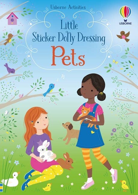 Little Sticker Dolly Dressing: Pets by Usborne