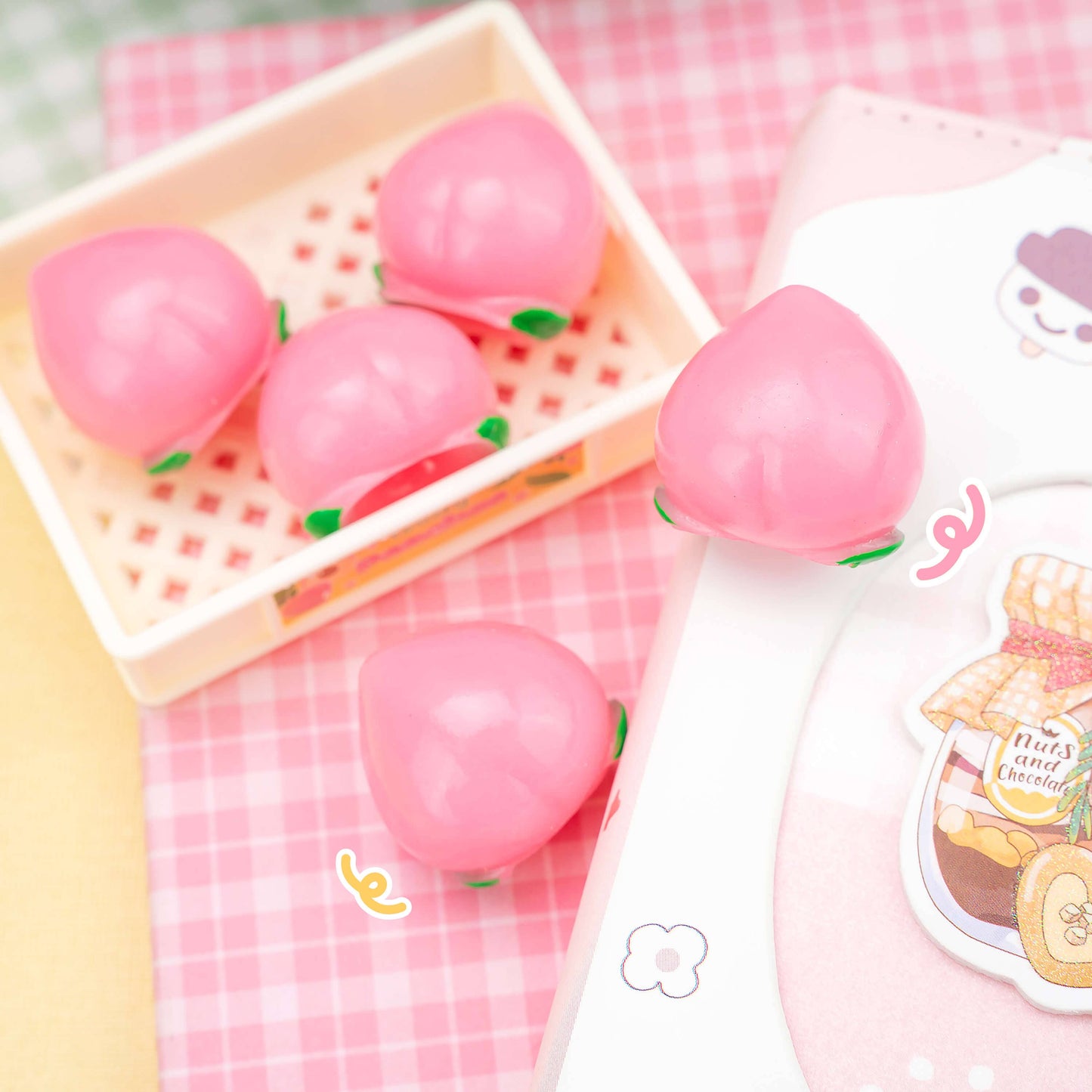Mini Fruit Mart Taba Squishy (Assorted Fruits)