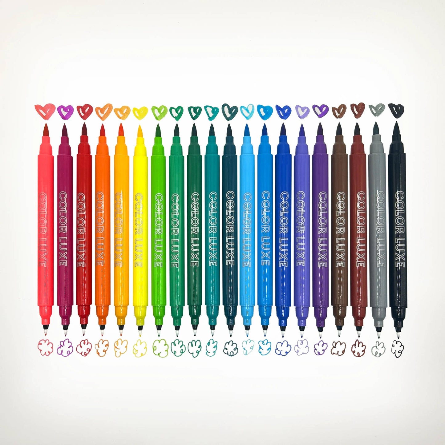 Color Luxe Double-Ended Markers (Set of 20)