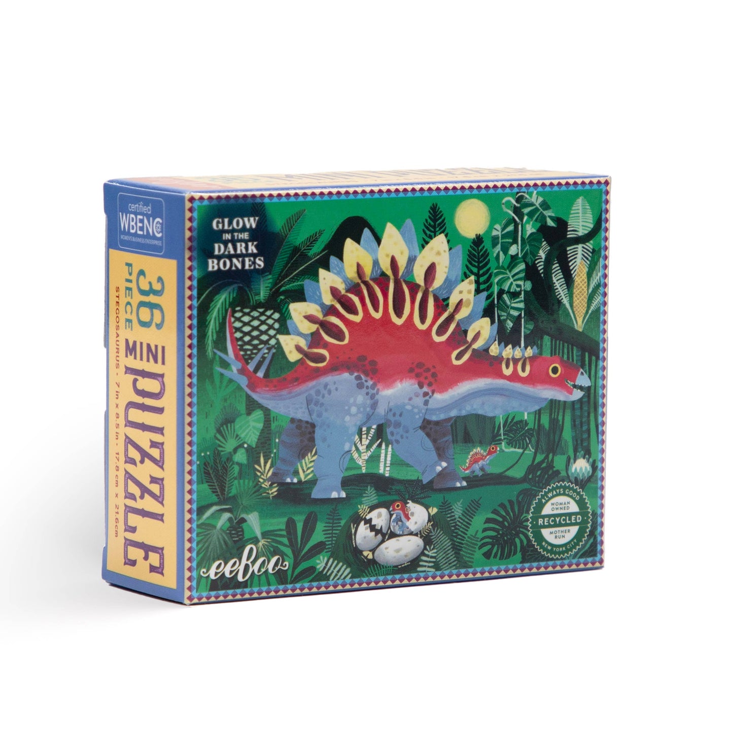 Glow in the Dark Dino Mini Puzzle