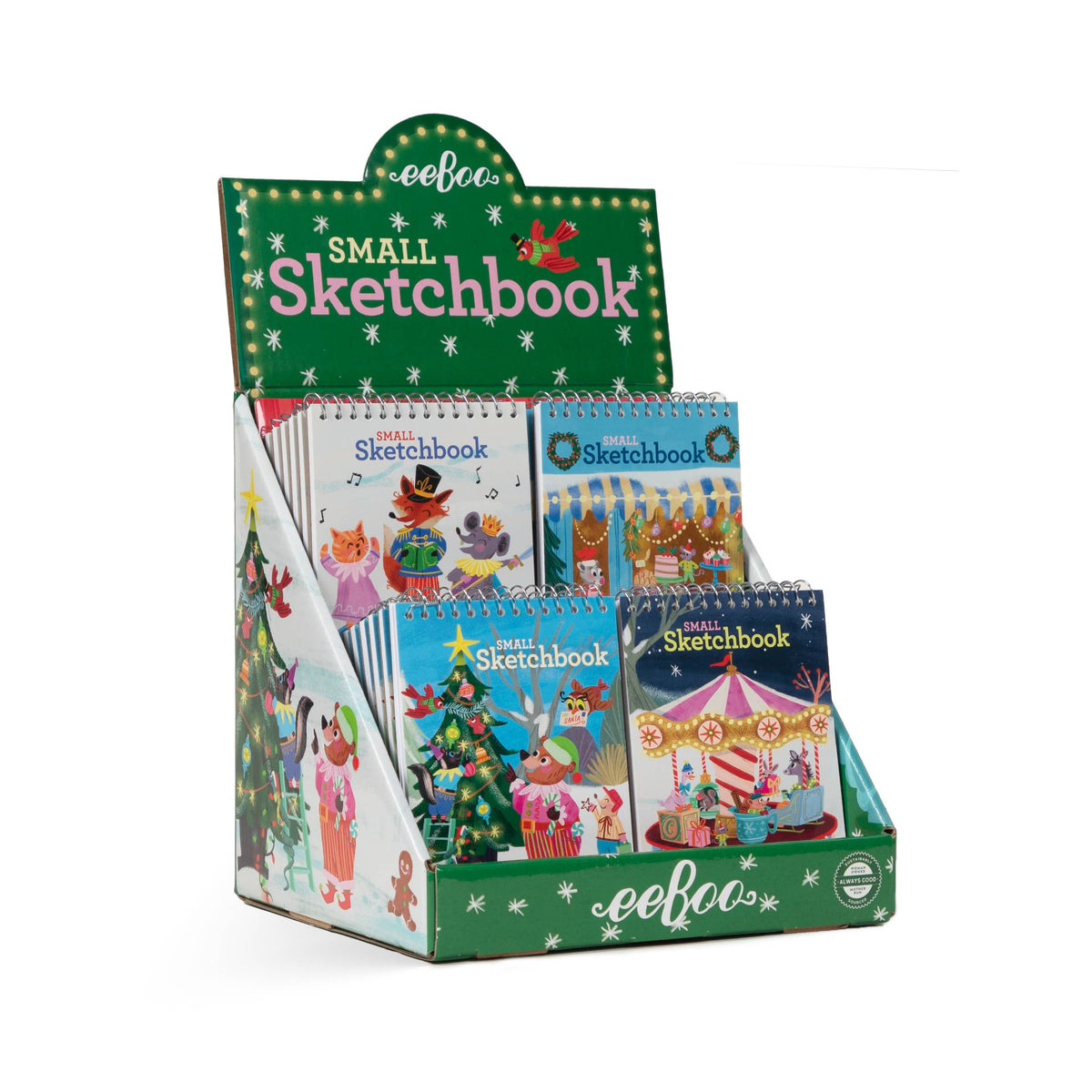 Christmas Village Small Sketchbook (Assorted)