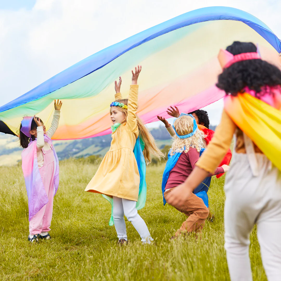 Double Rainbow Playsilk by Sarah's Silks