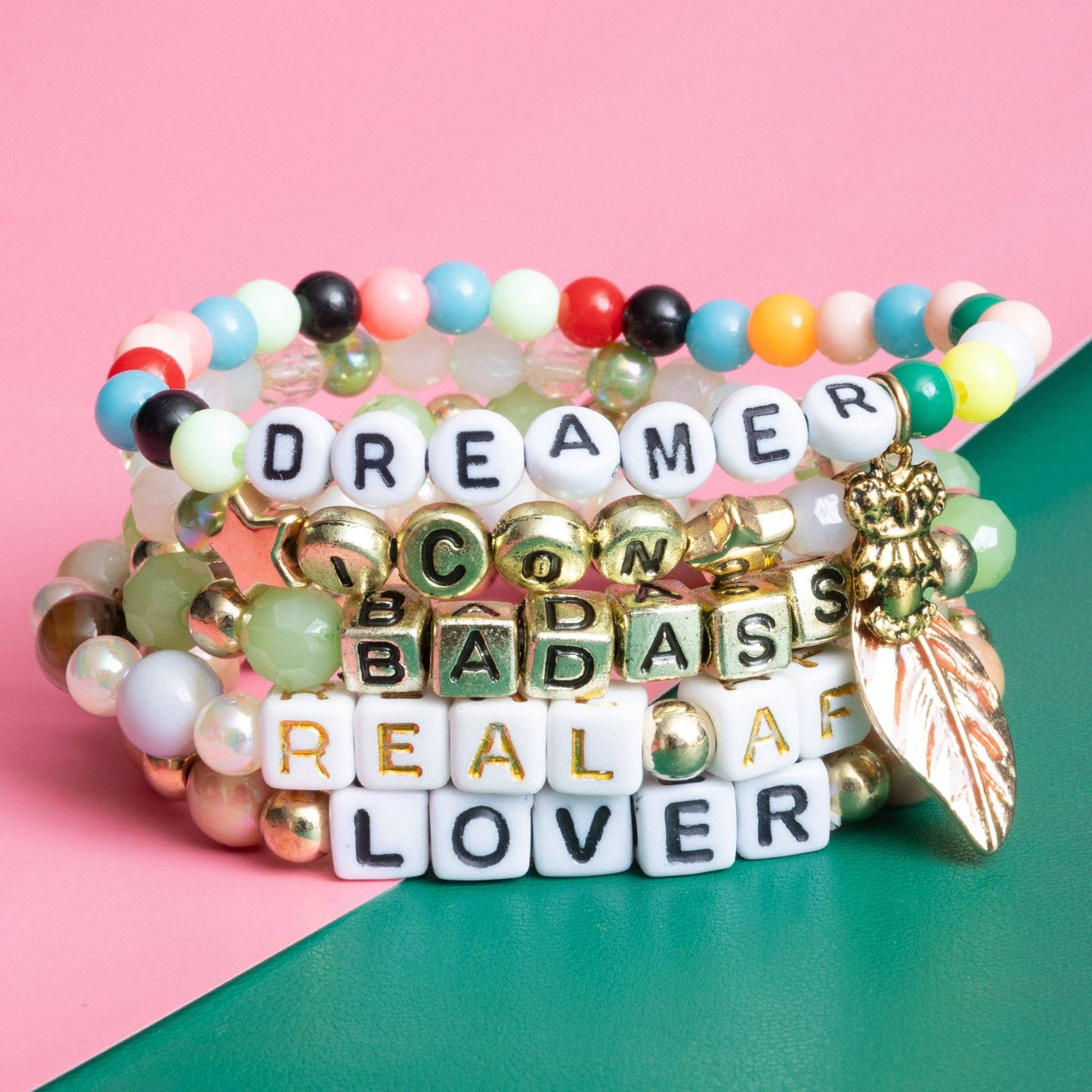 Good Vibes Bead Jar with Yin Yang Charm