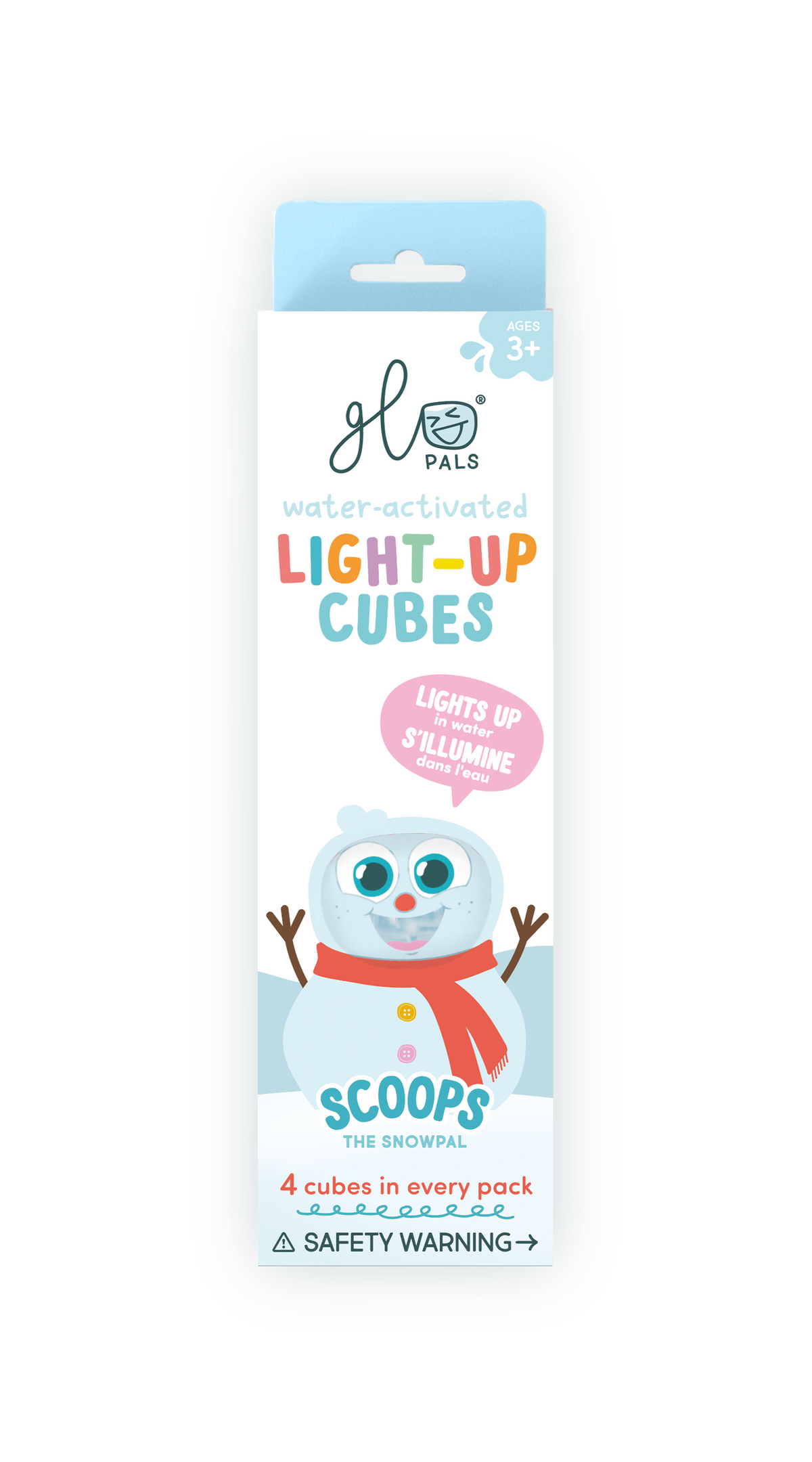 Glo Pals Scoops The Snow Pal Light-Up Cubes