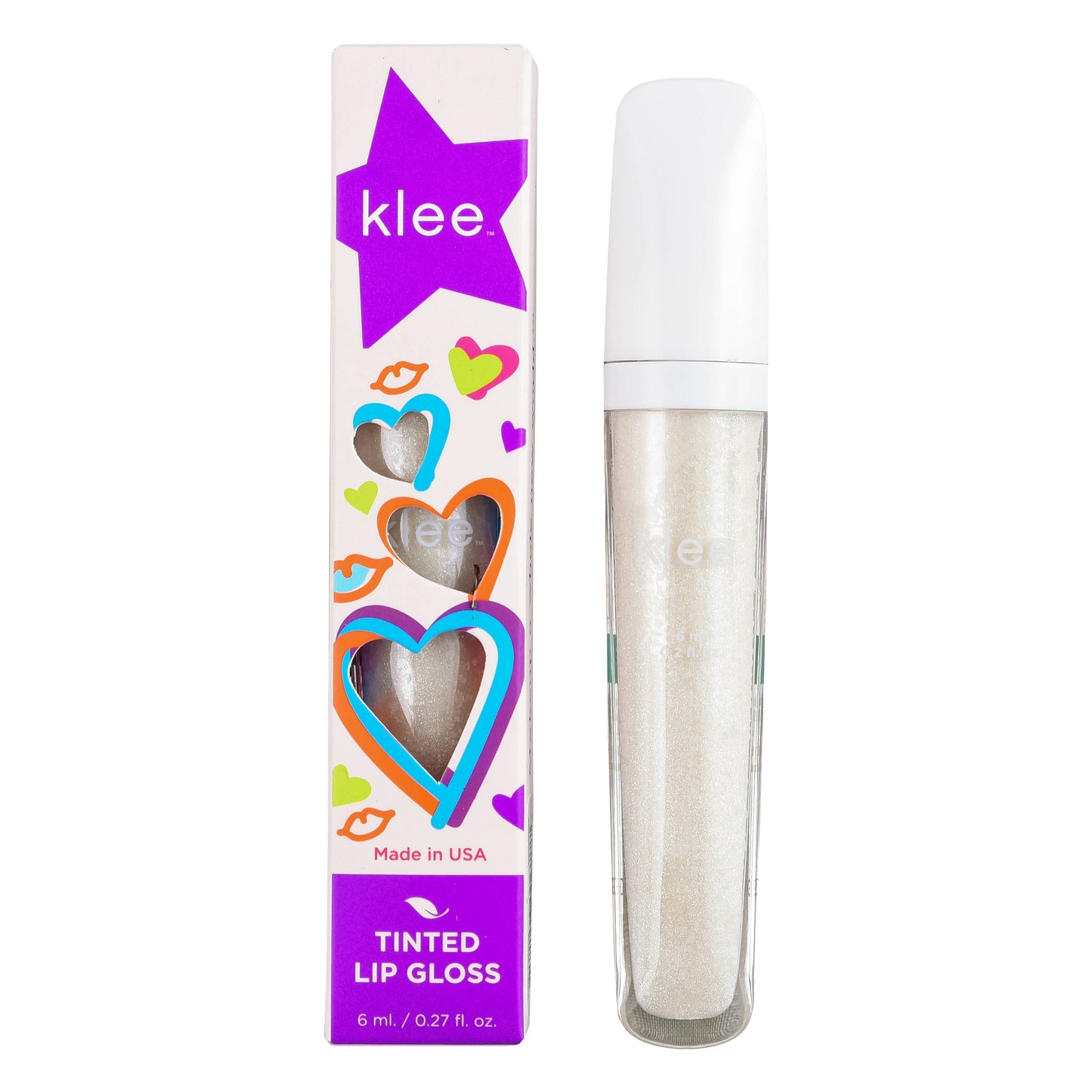 Natural Tinted Lip Gloss by Klee Naturals