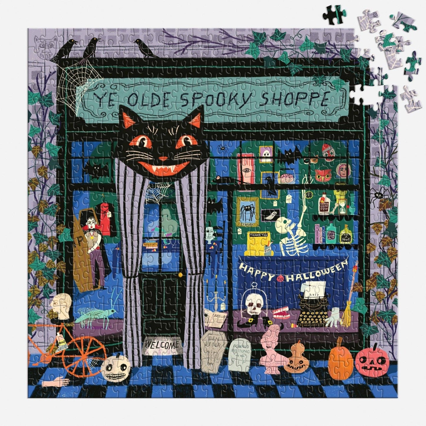 Ye Olde Spooky Shoppe Puzzle