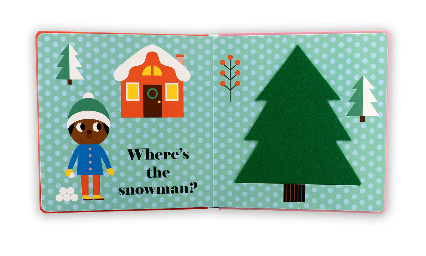 Where's The Snowman? Board Book