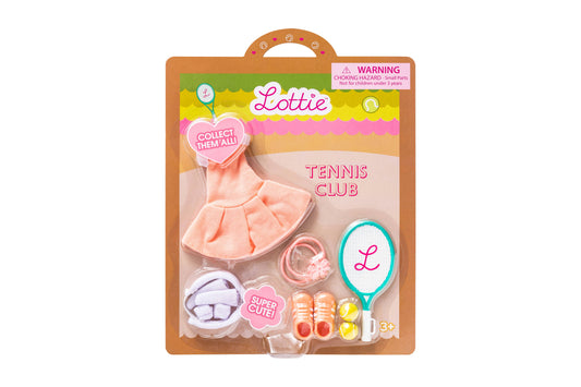 Tennis Club Lottie Doll Accessories