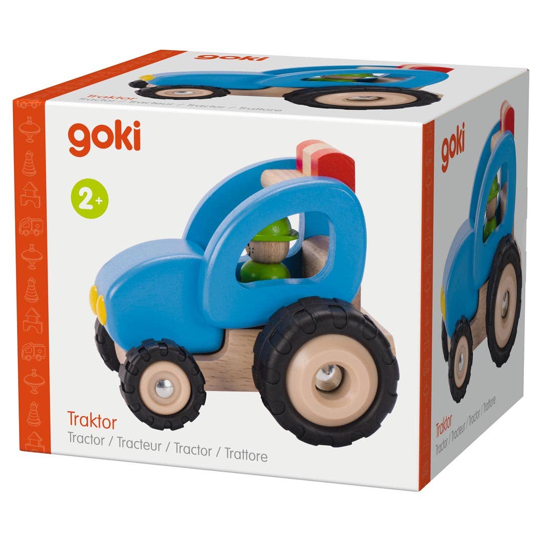 Wooden Tractor