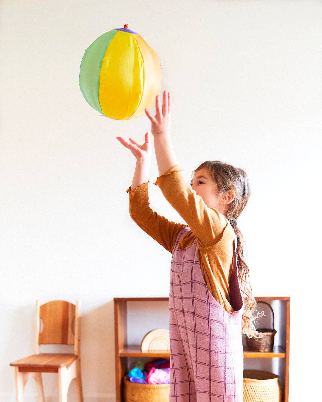 Rainbow Balloon Ball - Sarah's Silks