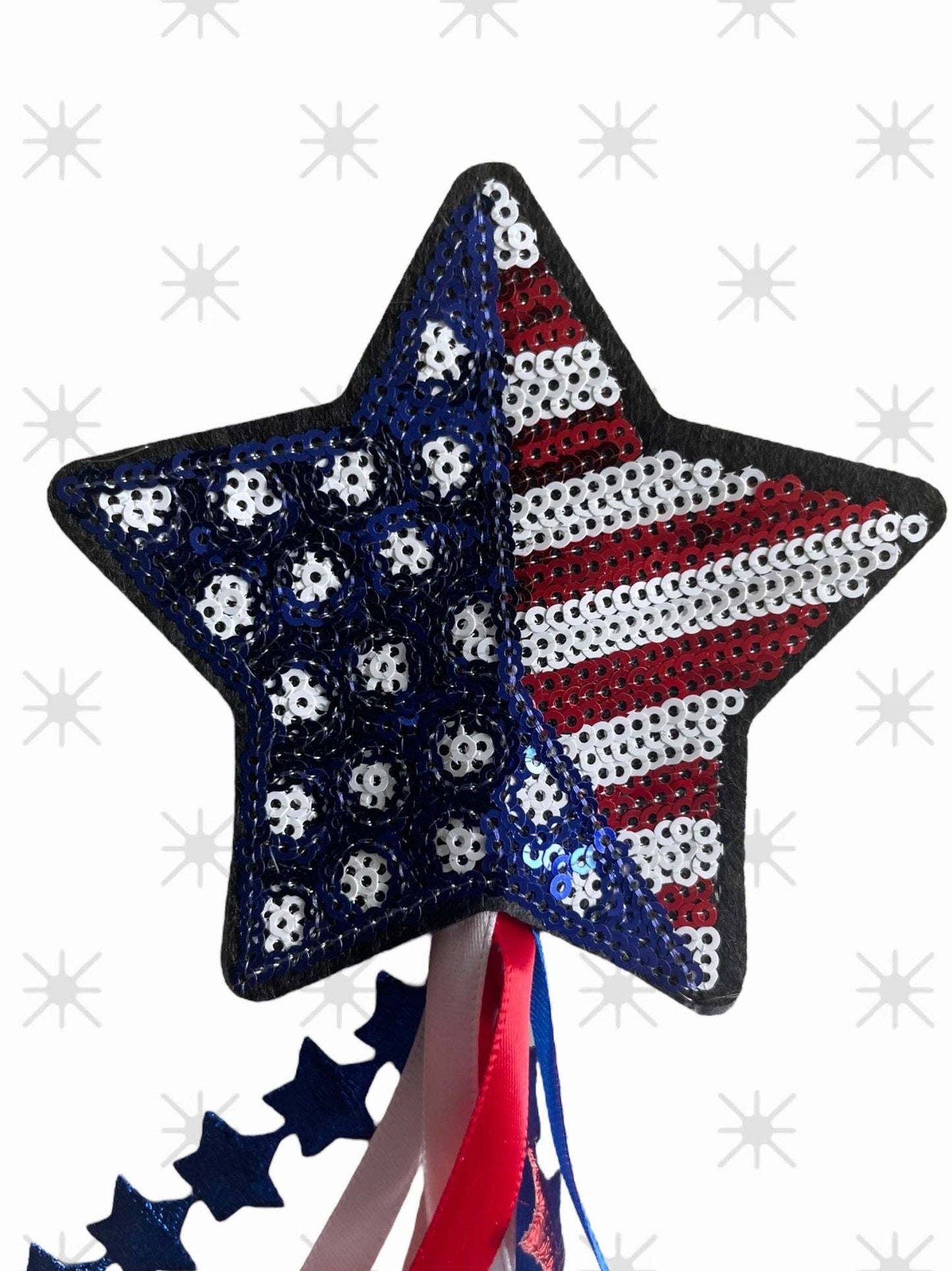 Patriotic Ribbon Wand (Asstd)
