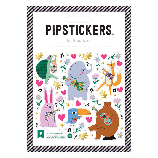 Strummin' Along Stickers