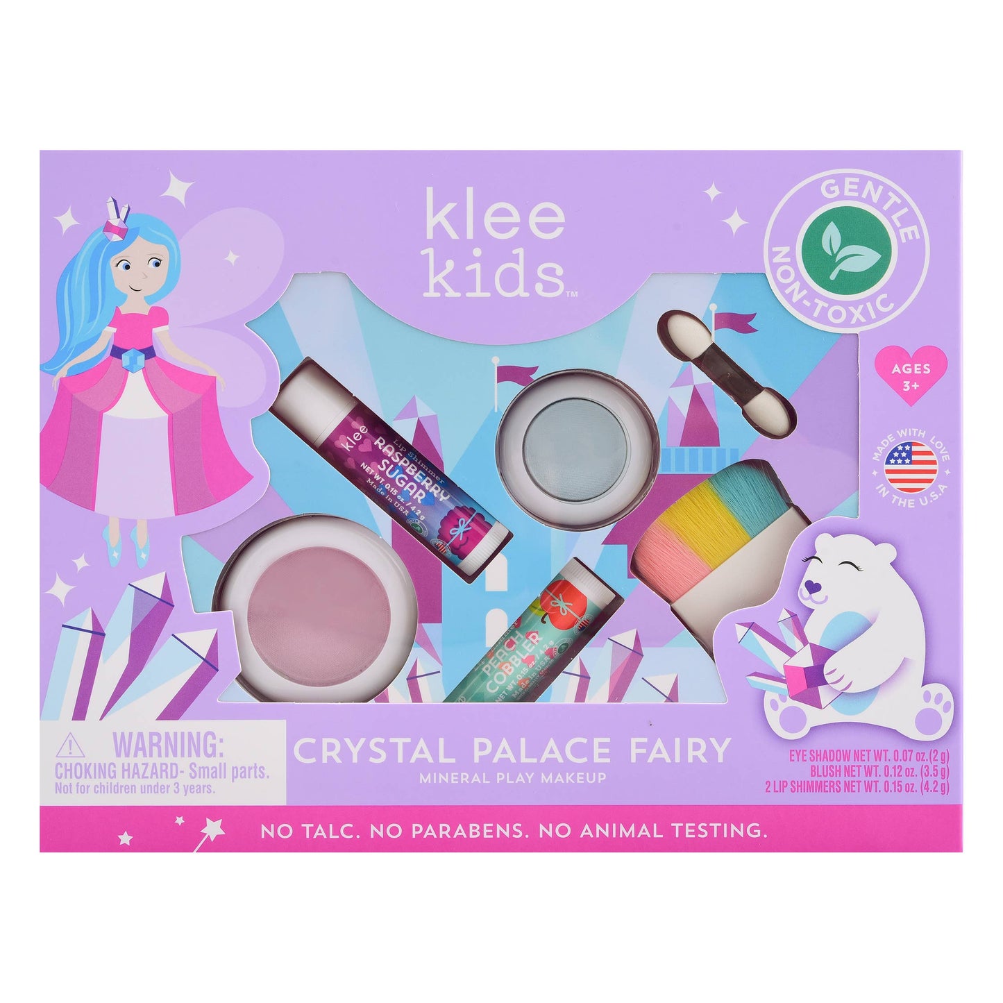 Crystal Palace Fairy - Klee Kids Play Makeup 4-PC Kit