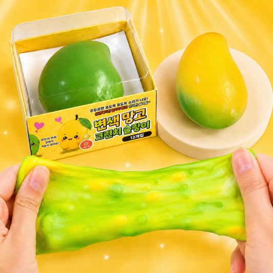 Magic Color Mango Crunch Squishy