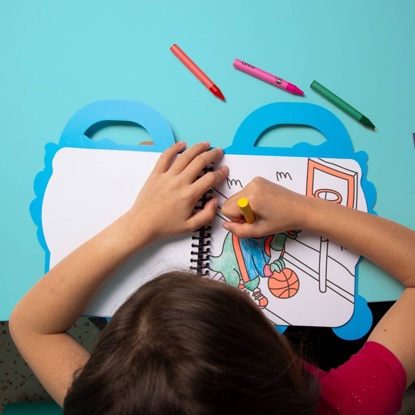Dino Super Coloring & Sticker Book by Omy