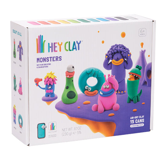 Monsters - Hey Clay Kit