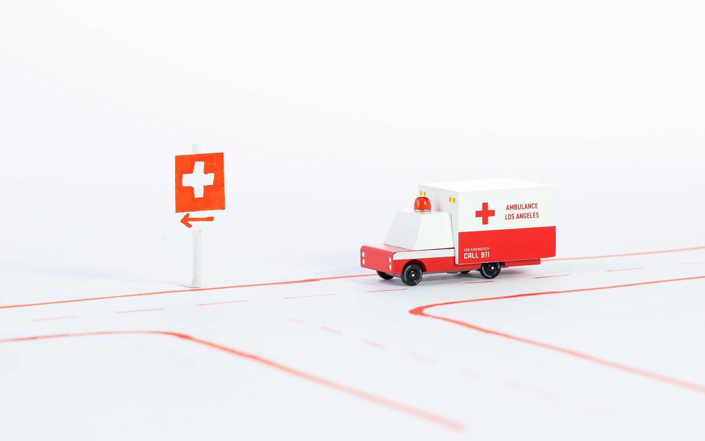 Ambulance Van Candylab Car