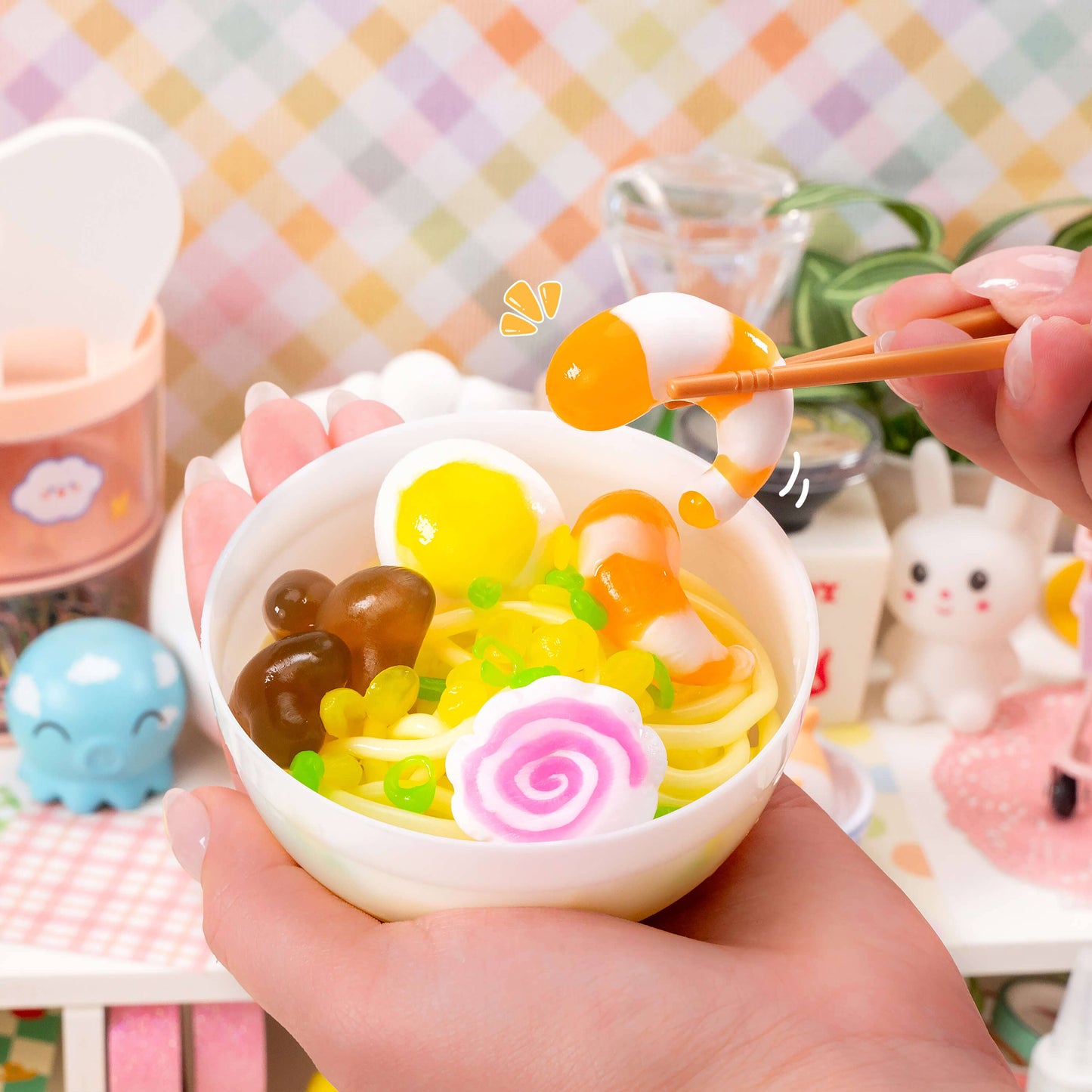 Instant Ramen Noodles Slime Science Kit by Kawaii Slime Company