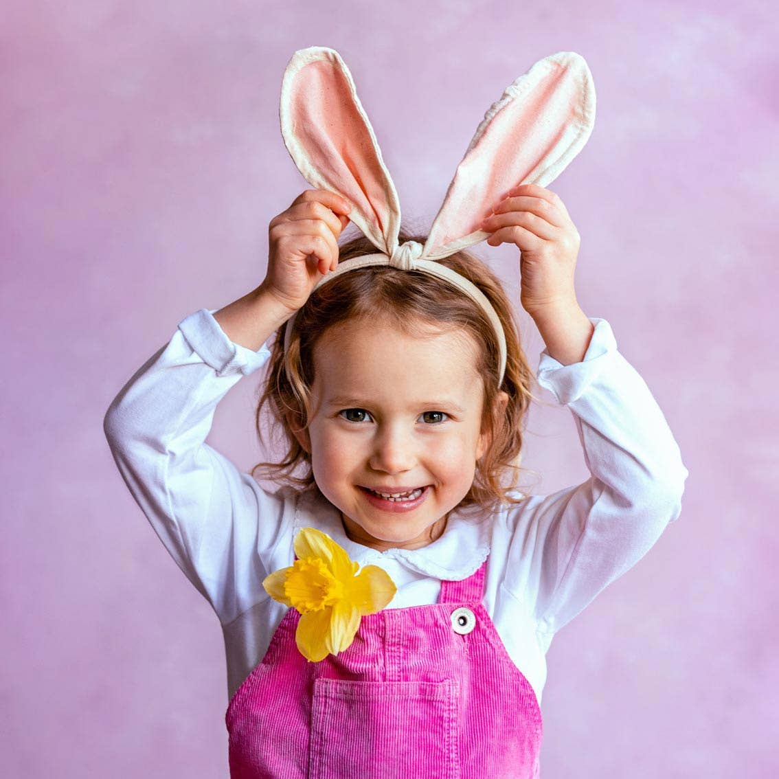 Fabric Dress Up Easter Bunny Ears