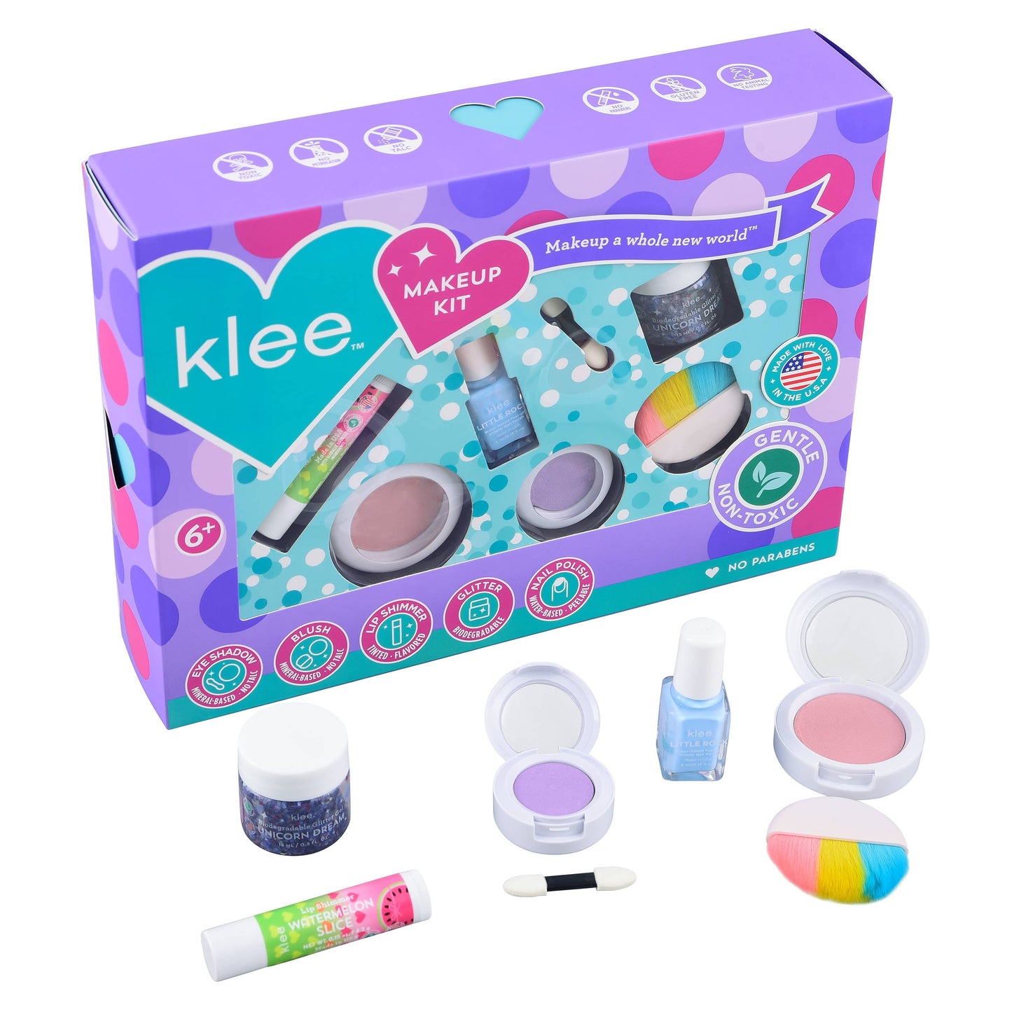 Stick with Me Sugar Pop Deluxe Makeup Kit by Klee Naturals
