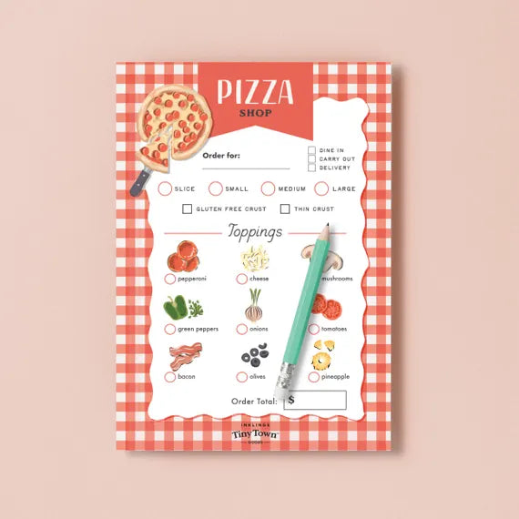 Inklings Tiny Town™ Play Notepad - Pizza Shop