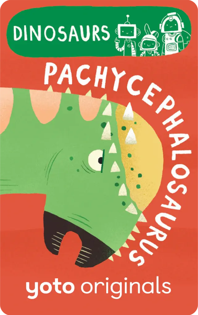 Yoto Card Set - BrainBots: Dinosaurs