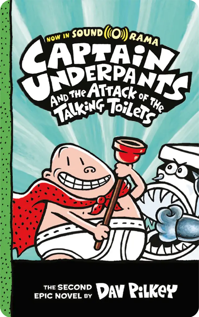 Yoto Card Set - Captain Underpants Pack